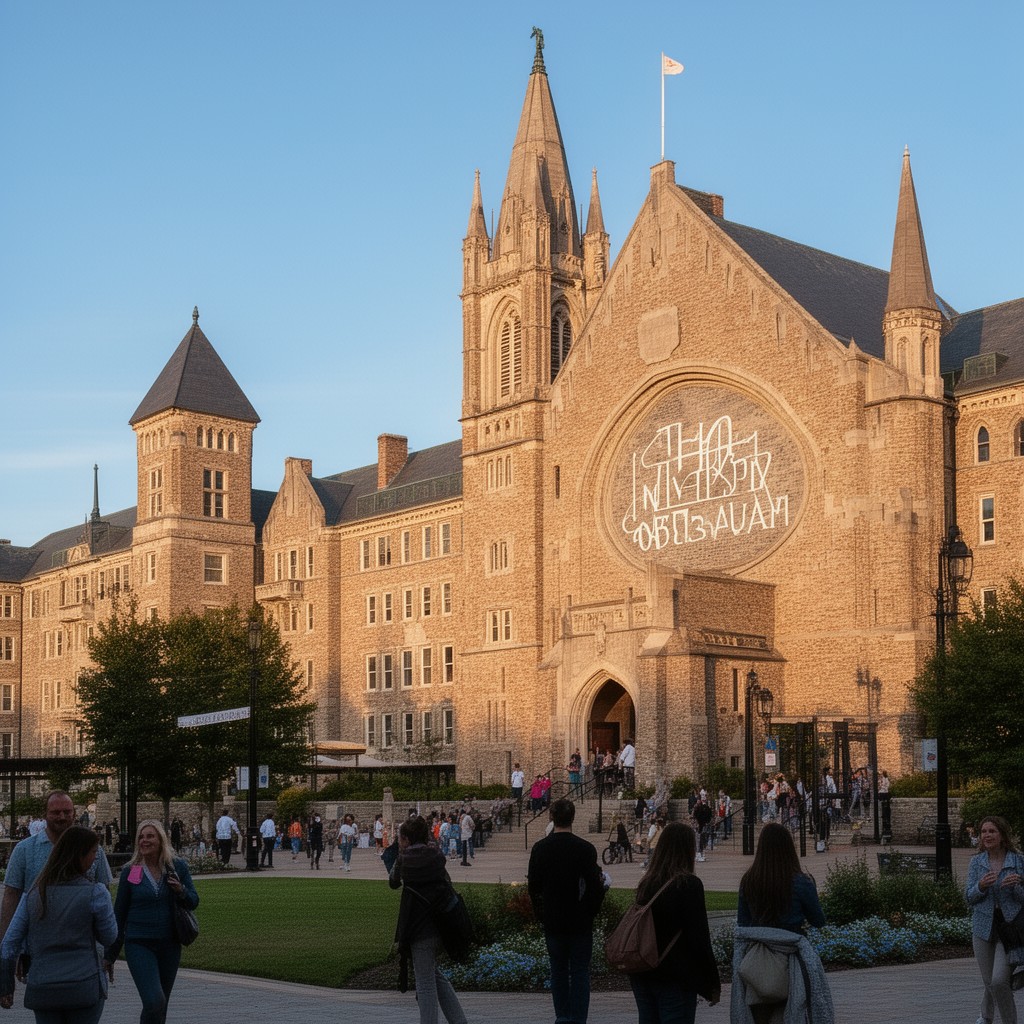 AI-generated illustration of University at Buffalo, The State University of New York