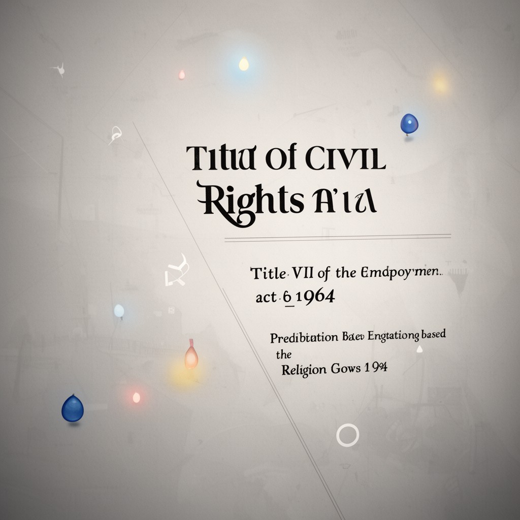 AI-generated illustration of Title VII of the Civil Rights Act of 1964