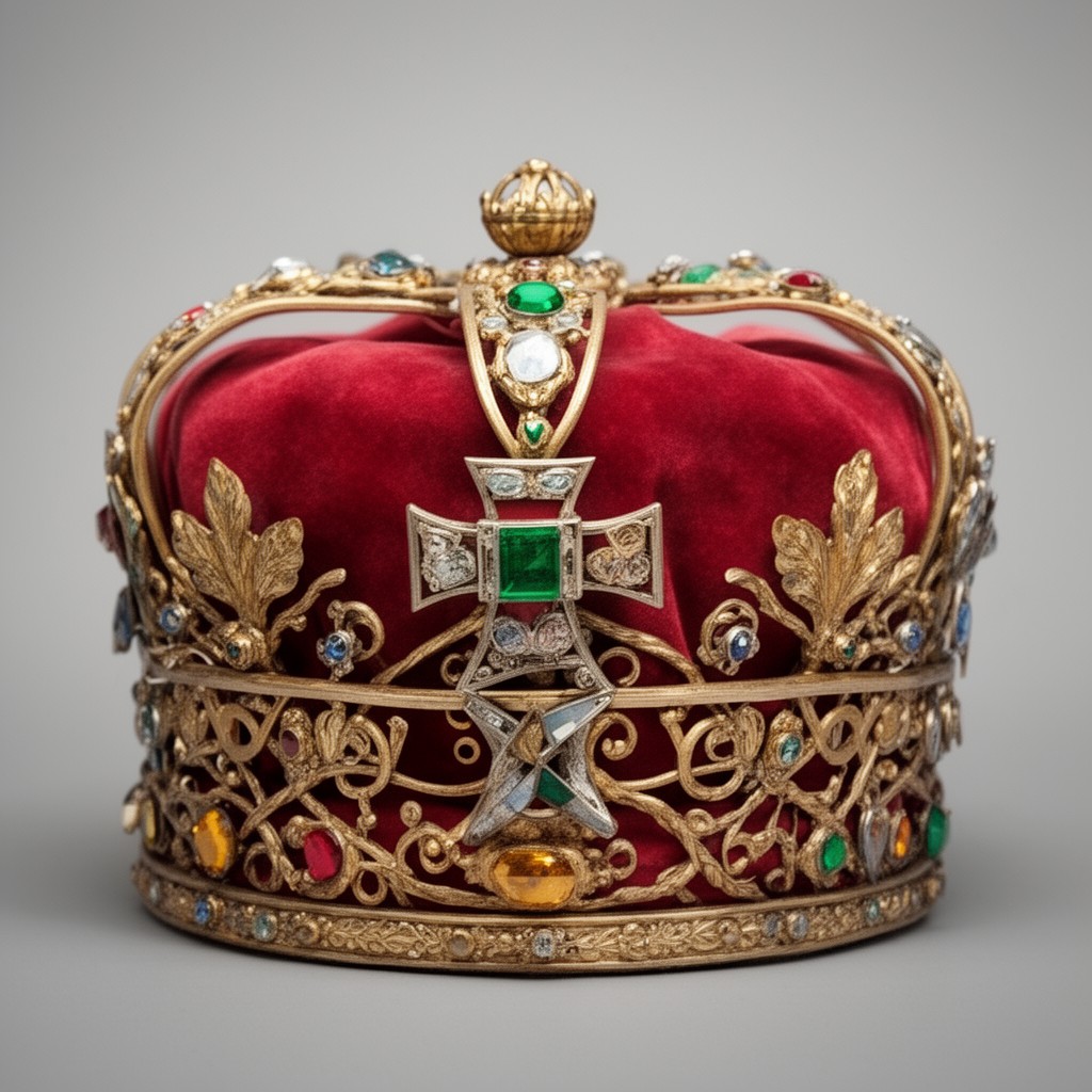 AI-generated illustration of Portuguese Crown