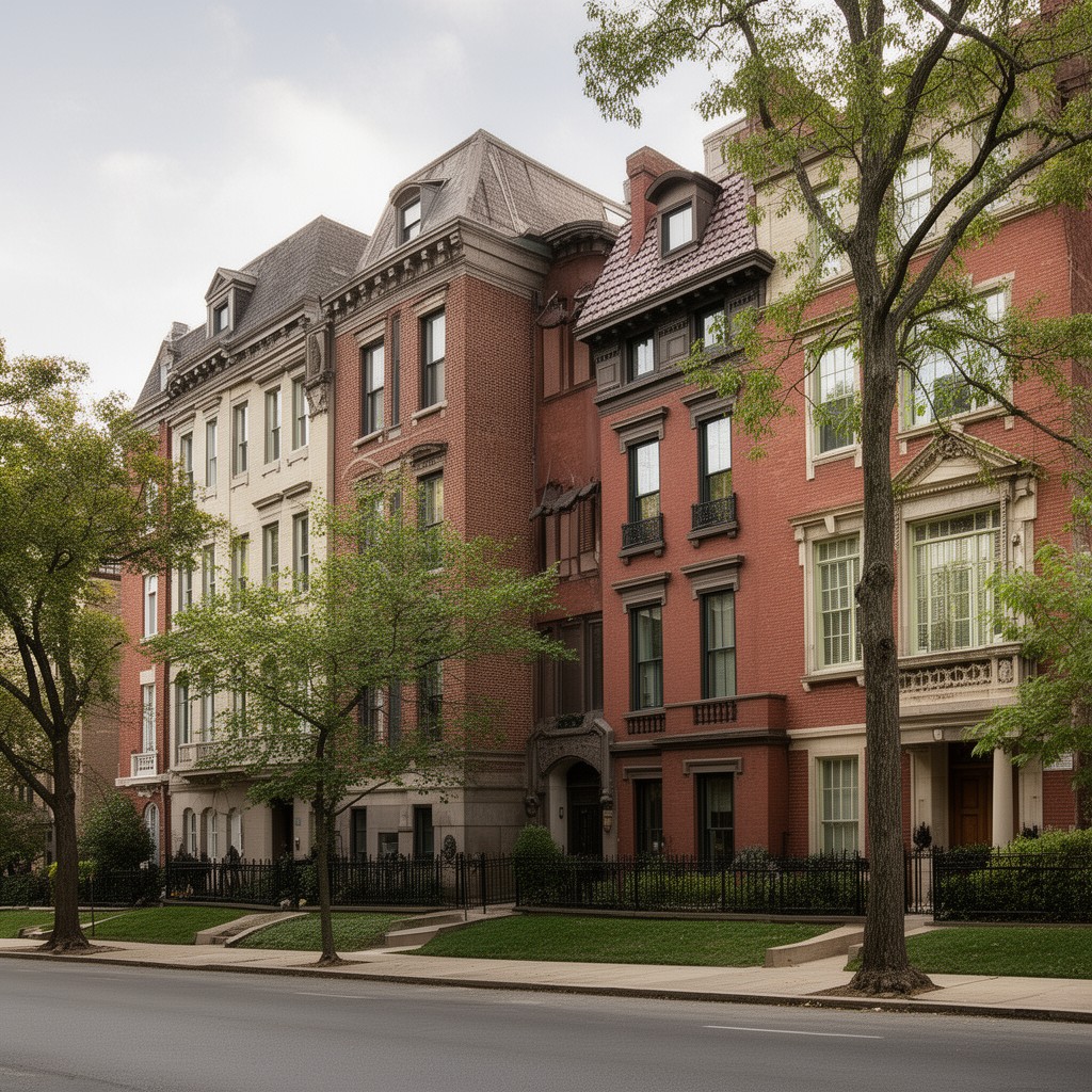 AI-generated illustration of Sheridan-Kalorama