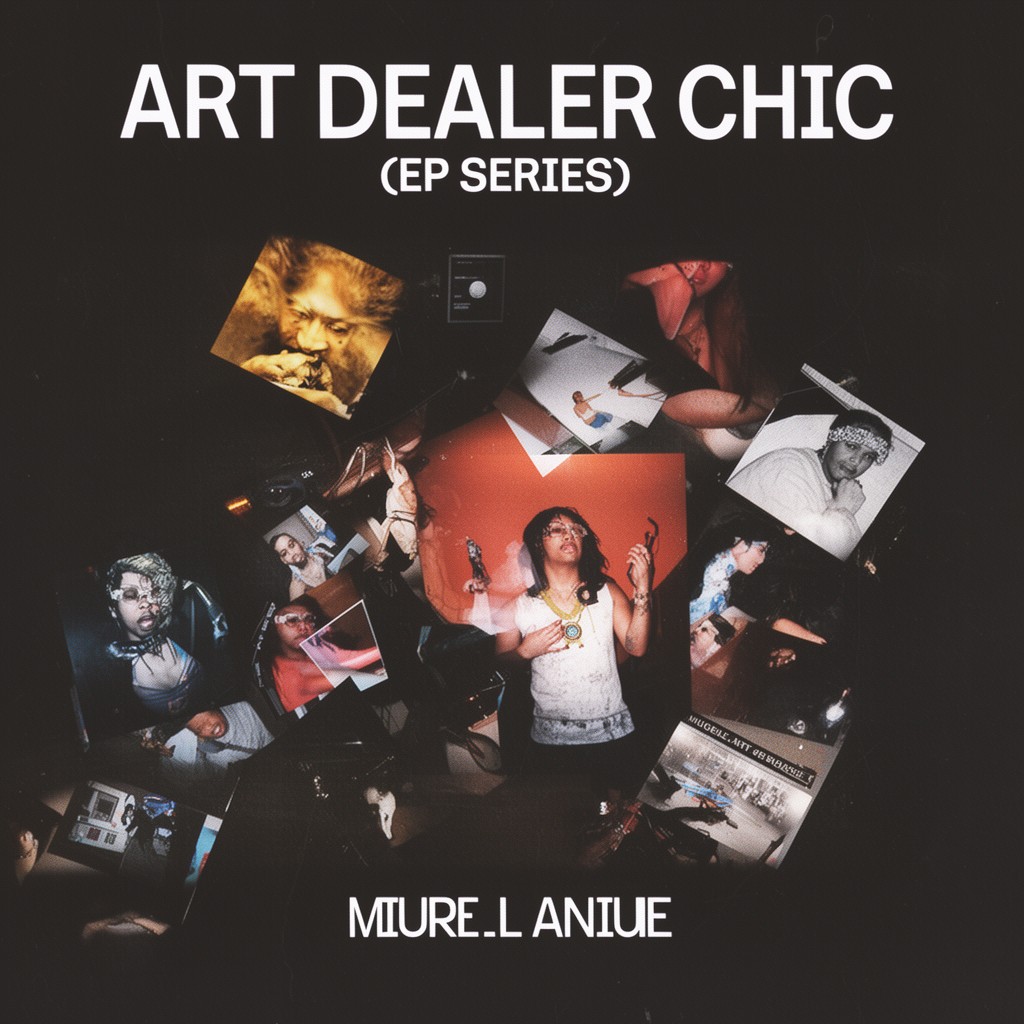AI-generated illustration of Art Dealer Chic (EP series)