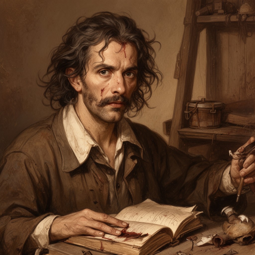 AI-generated illustration of Simon Legree