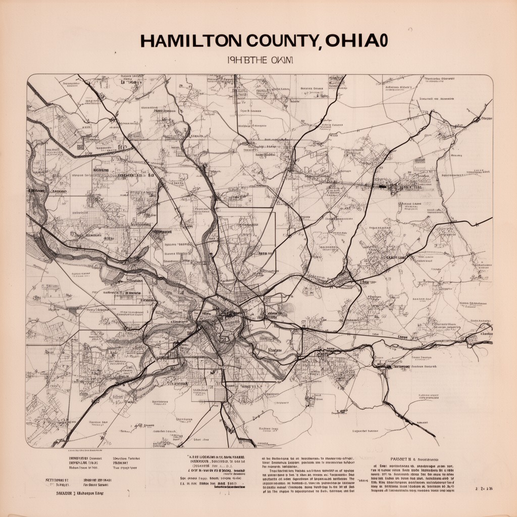 AI-generated illustration of Hamilton County, Ohio