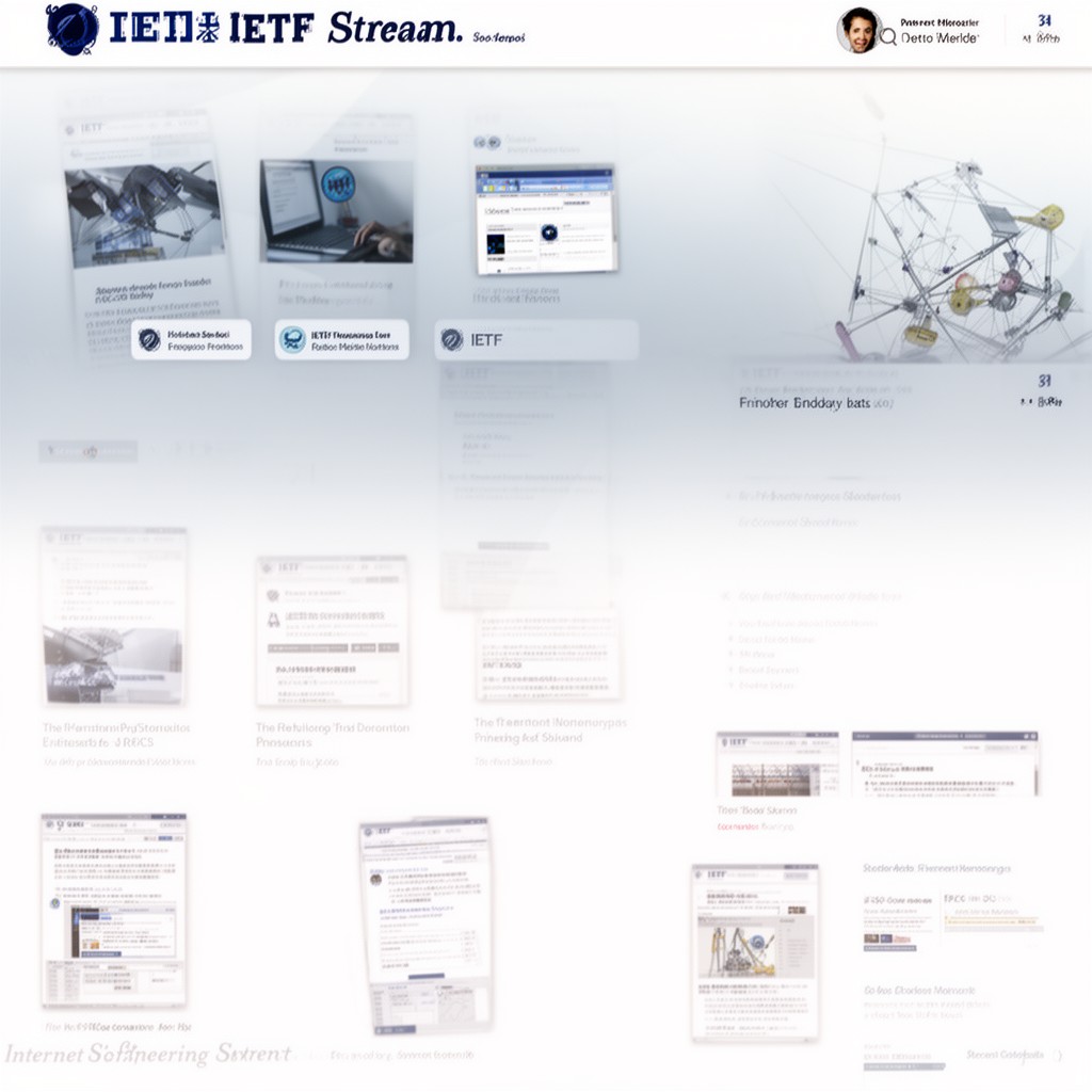 AI-generated illustration of IETF Stream