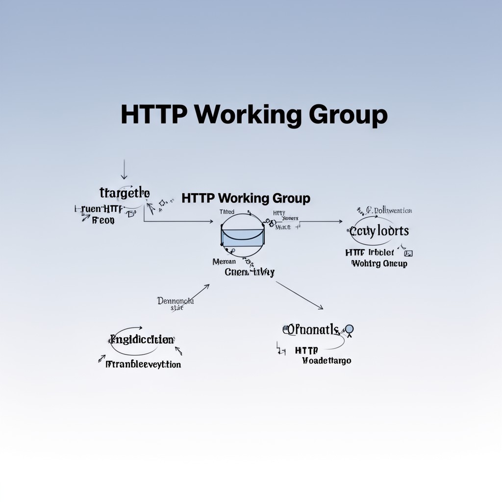 AI-generated illustration of HTTP Working Group