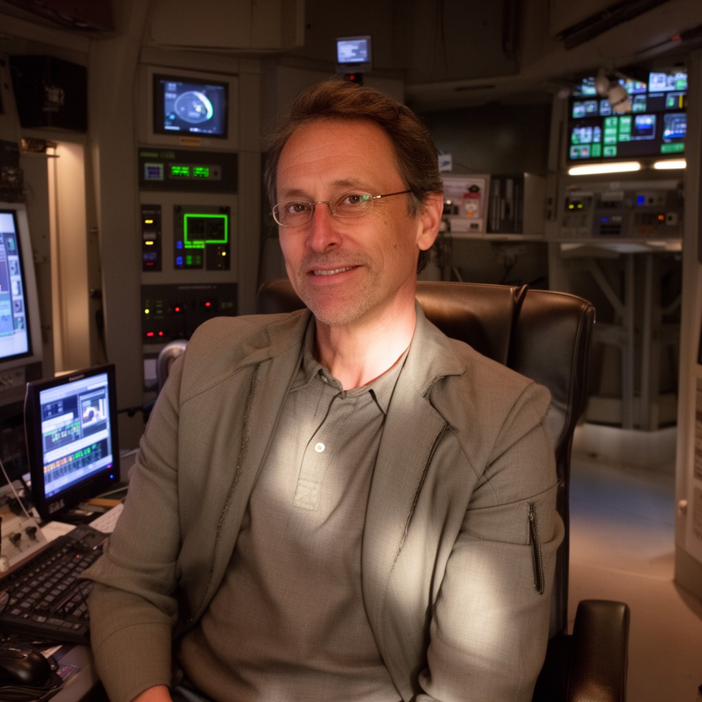 AI-generated illustration of Brannon Braga