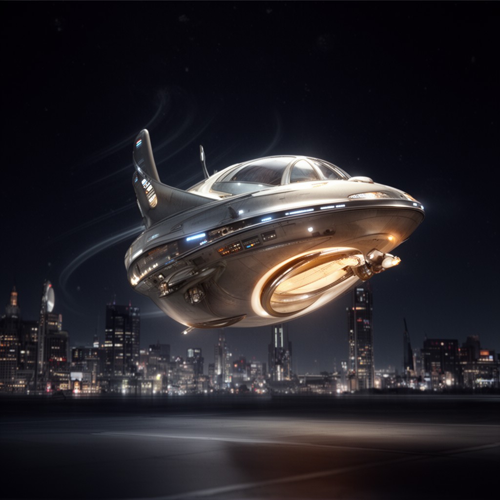 AI-generated illustration of Ship of the Imagination