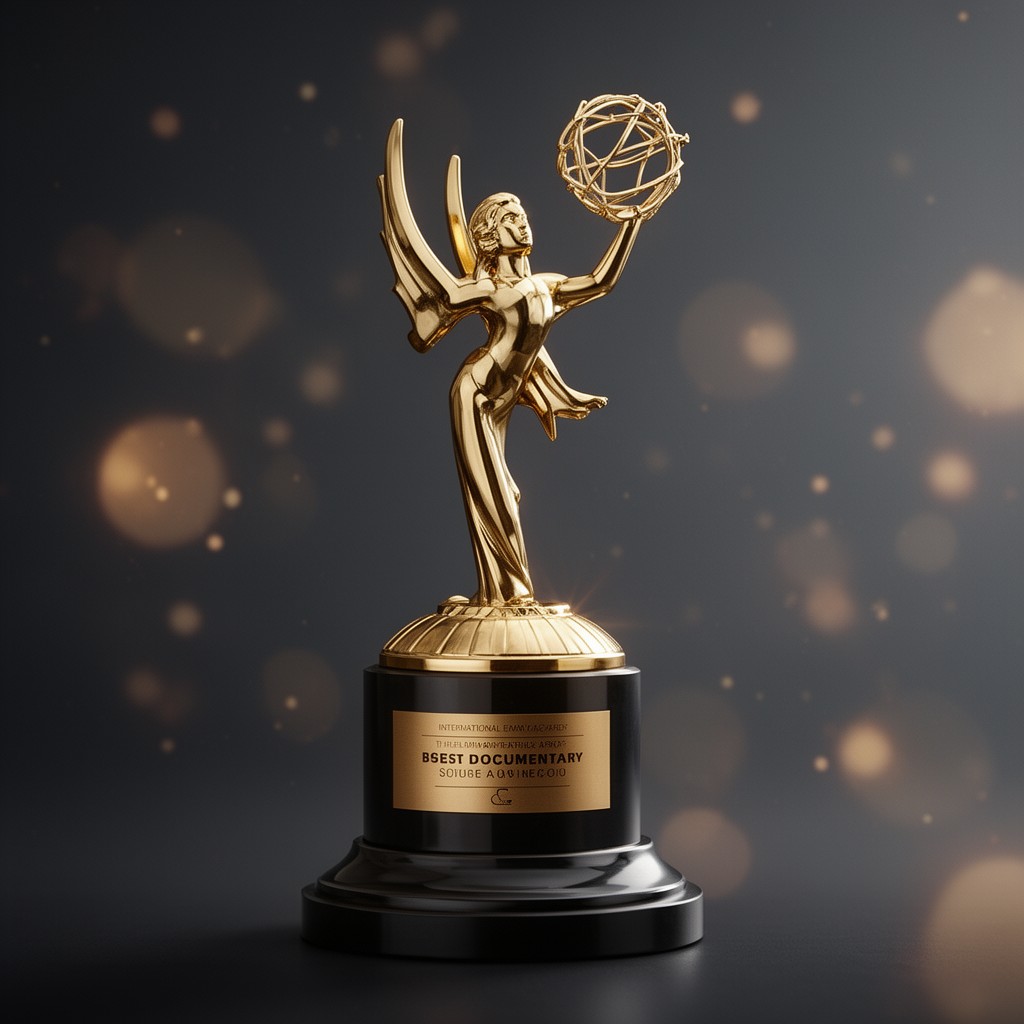AI-generated illustration of International Emmy Award for Best Documentary