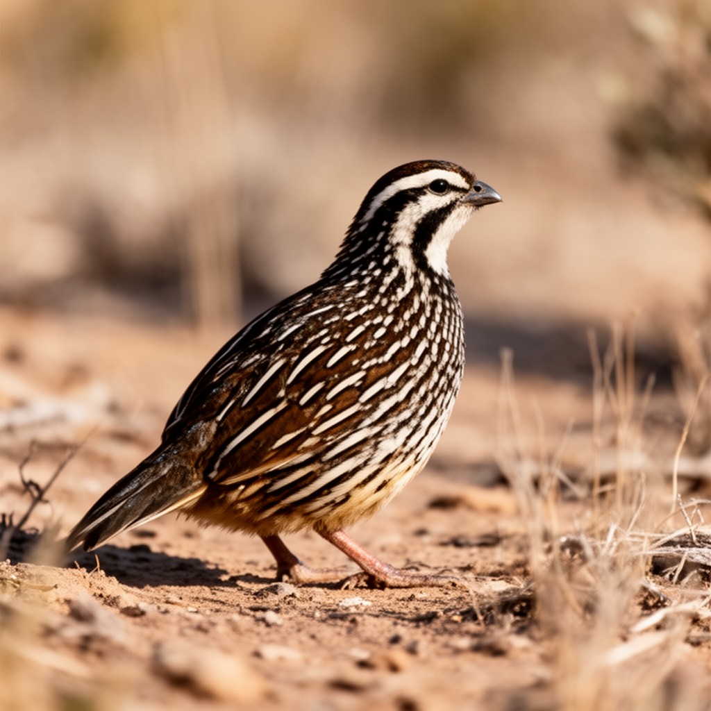 AI-generated illustration of Banded Quail
