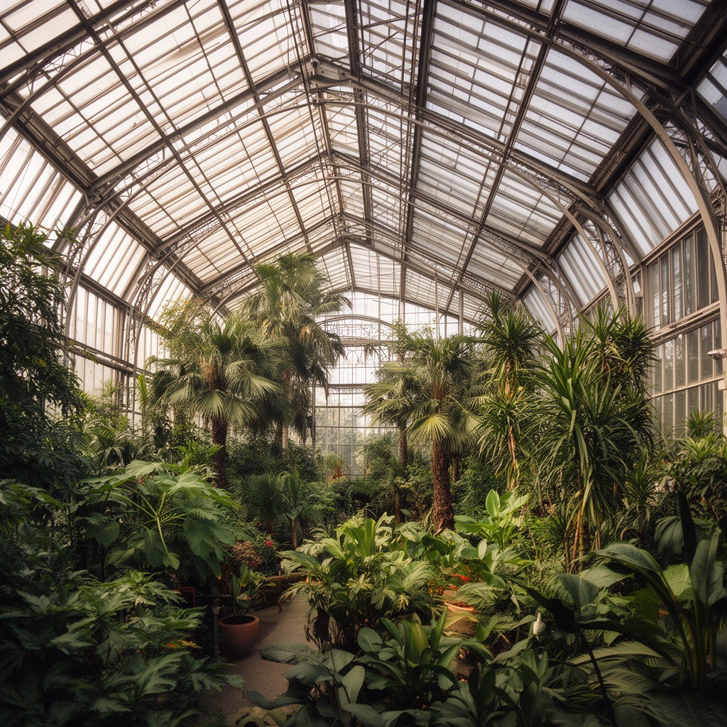 AI-generated illustration of Great Tropical House