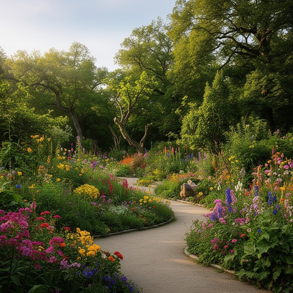 AI-generated illustration of Systematic Garden