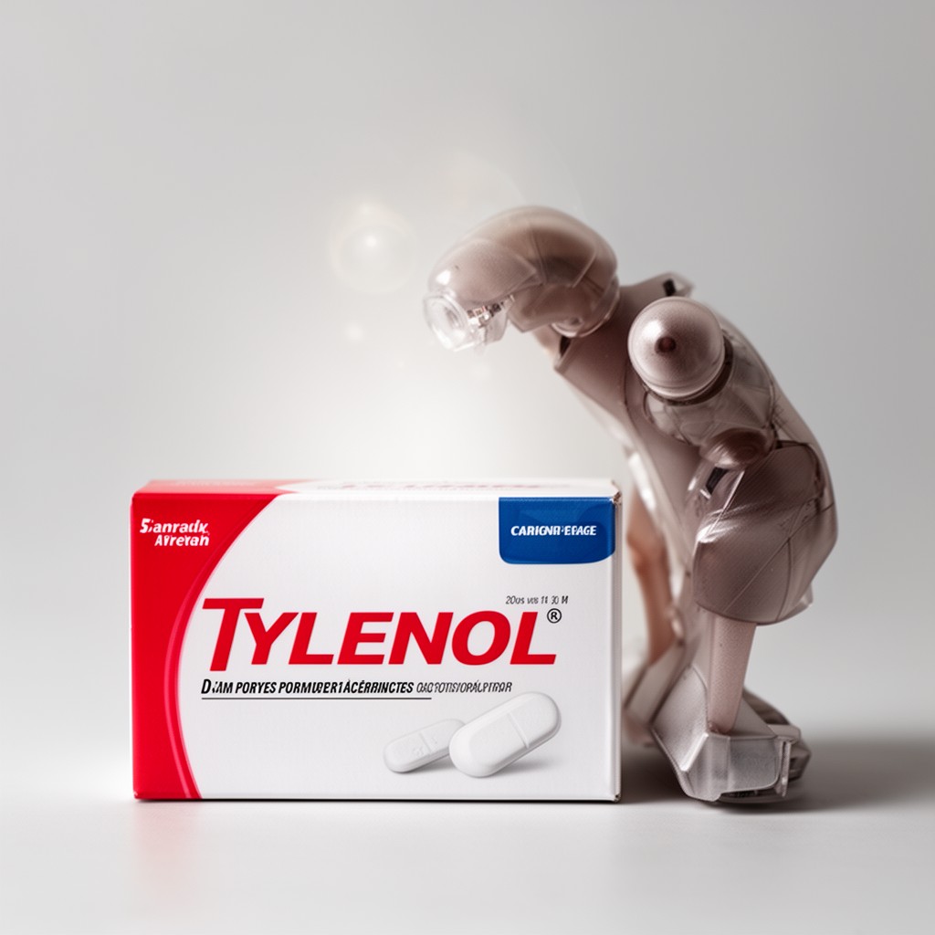 AI-generated illustration of Tylenol