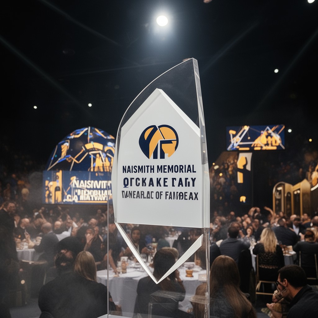 AI-generated illustration of Curt Gowdy Media Award