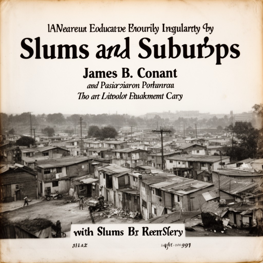 AI-generated illustration of Slums and Suburbs