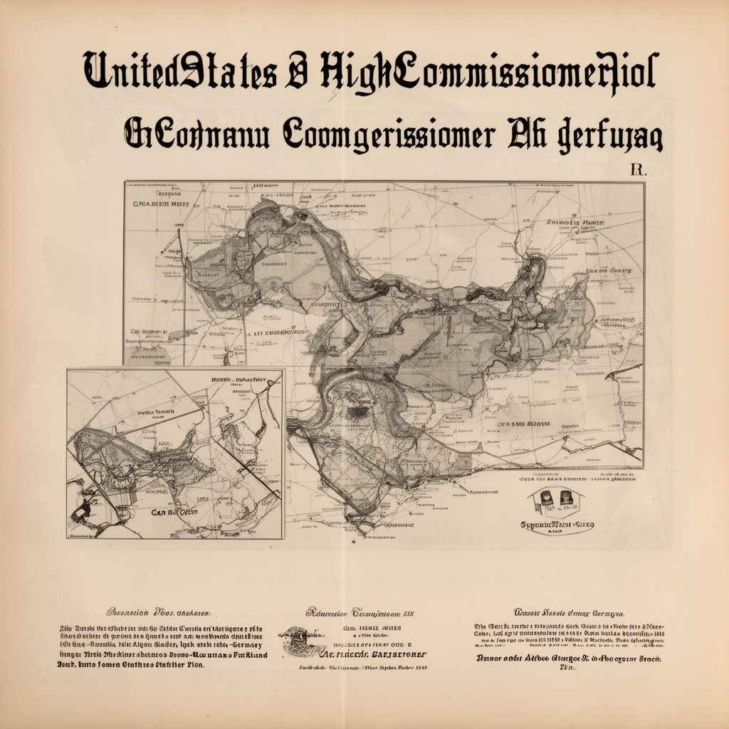 AI-generated illustration of United States High Commissioner for Germany
