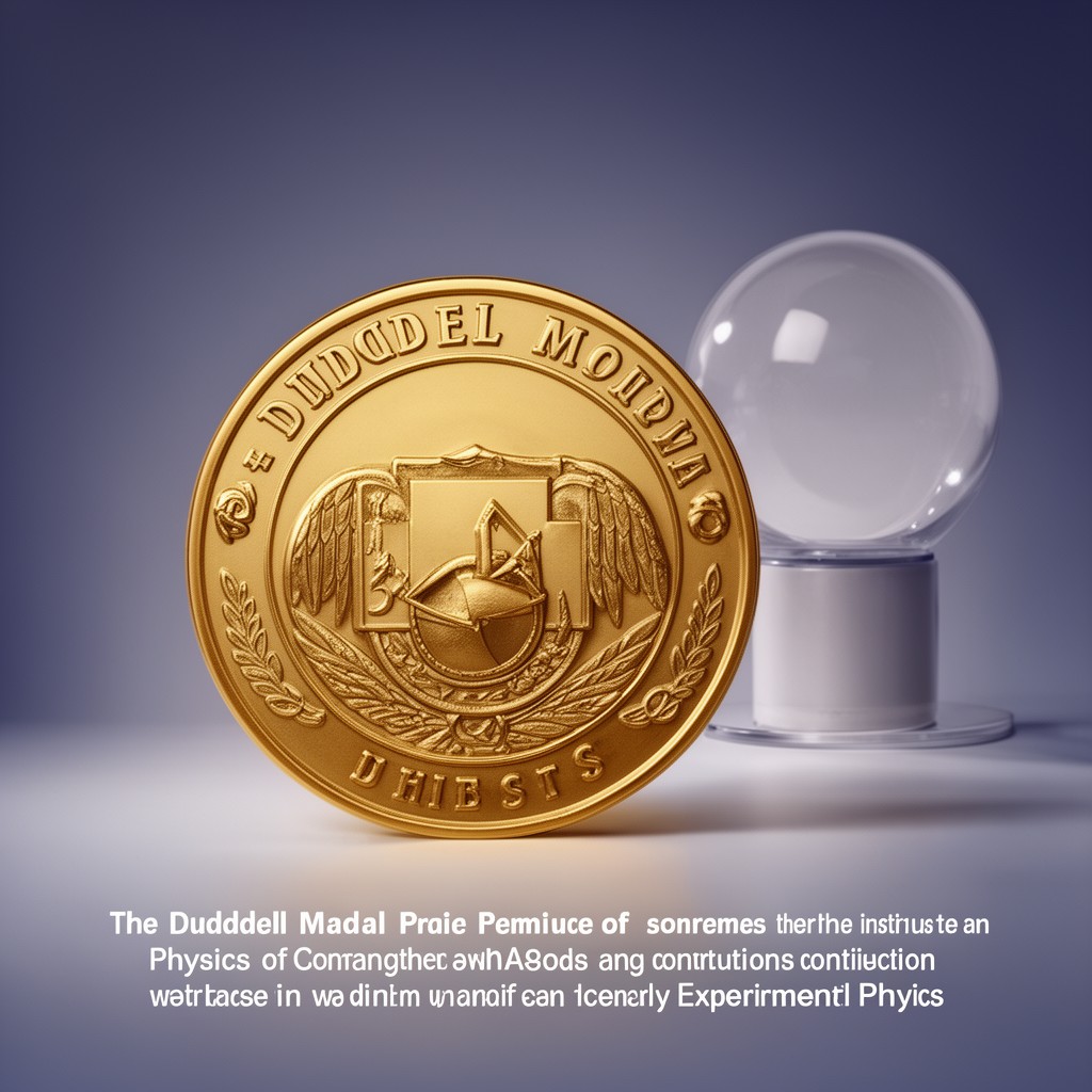 AI-generated illustration of Duddell Medal and Prize