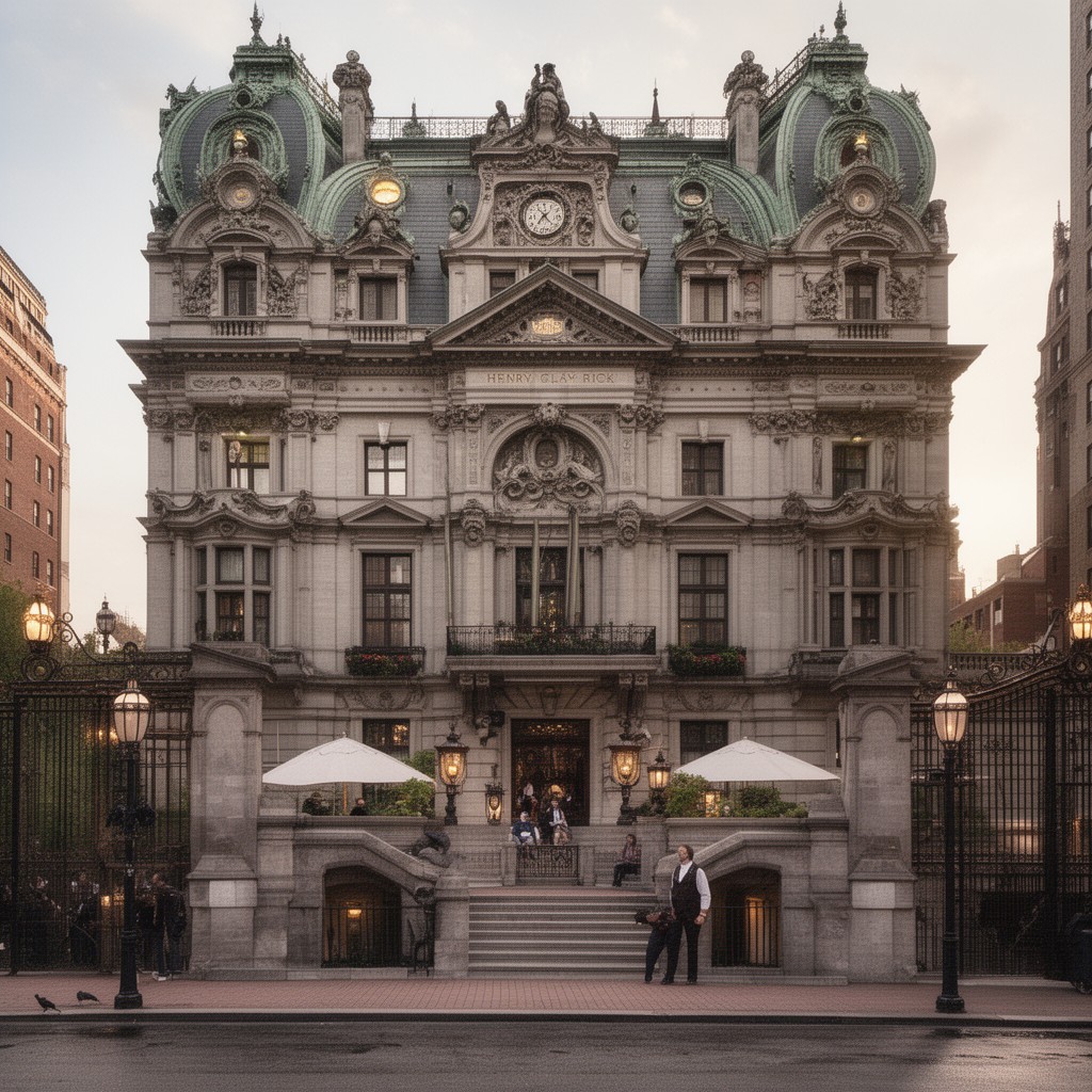 AI-generated illustration of Henry Clay Frick House