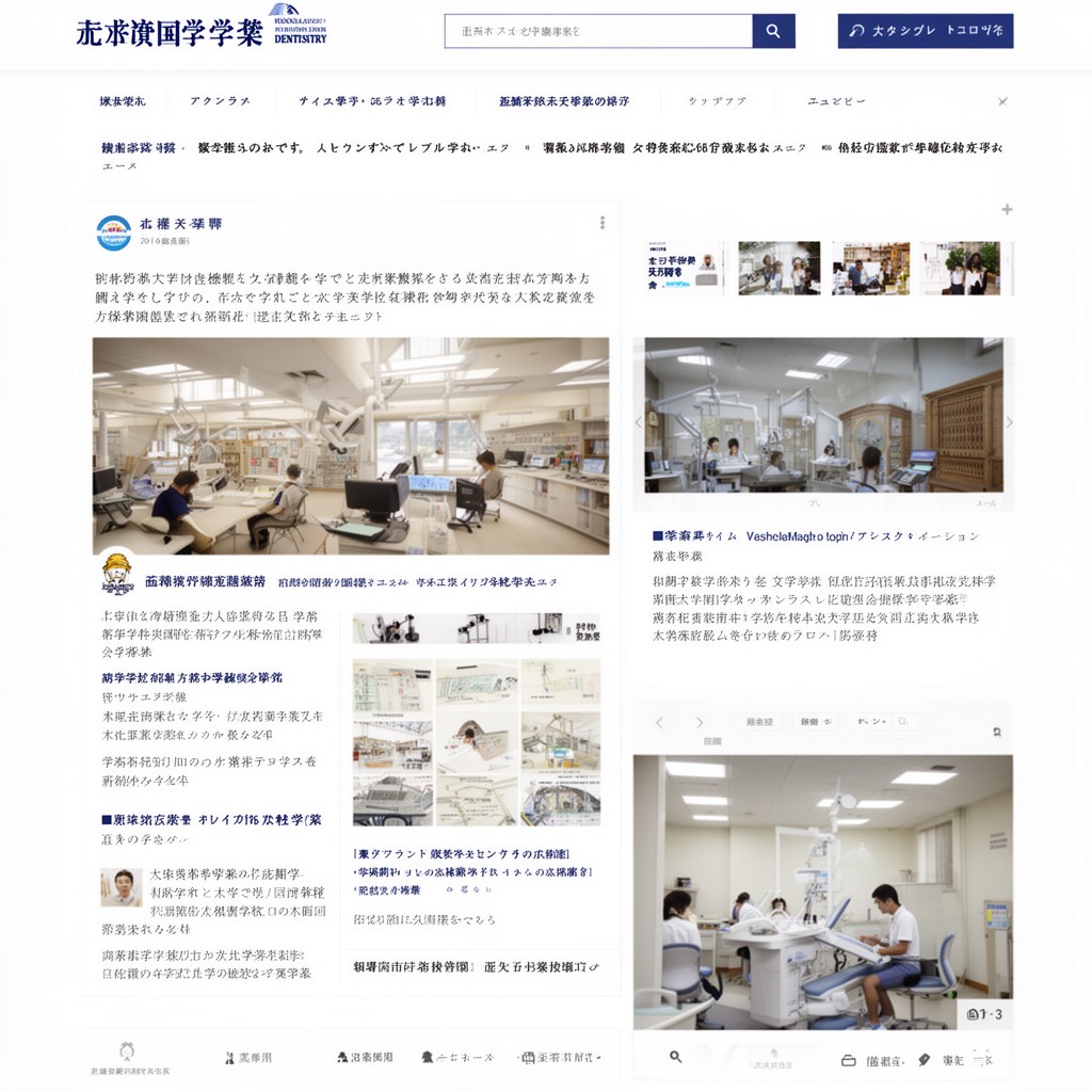 AI-generated illustration of Faculty of Dentistry