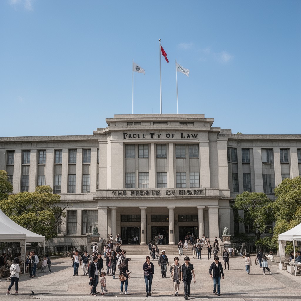 AI-generated illustration of Faculty of Law