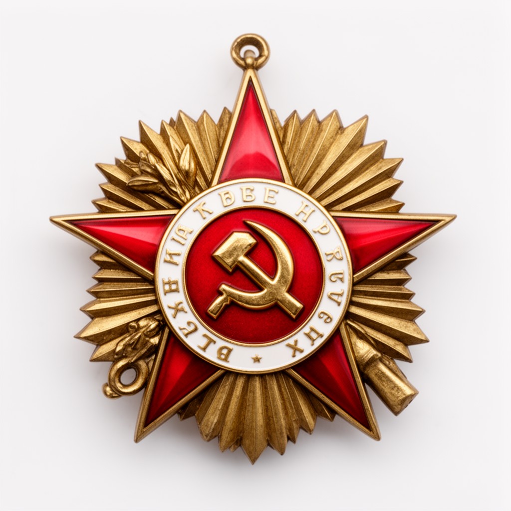 AI-generated illustration of Order of the October Revolution