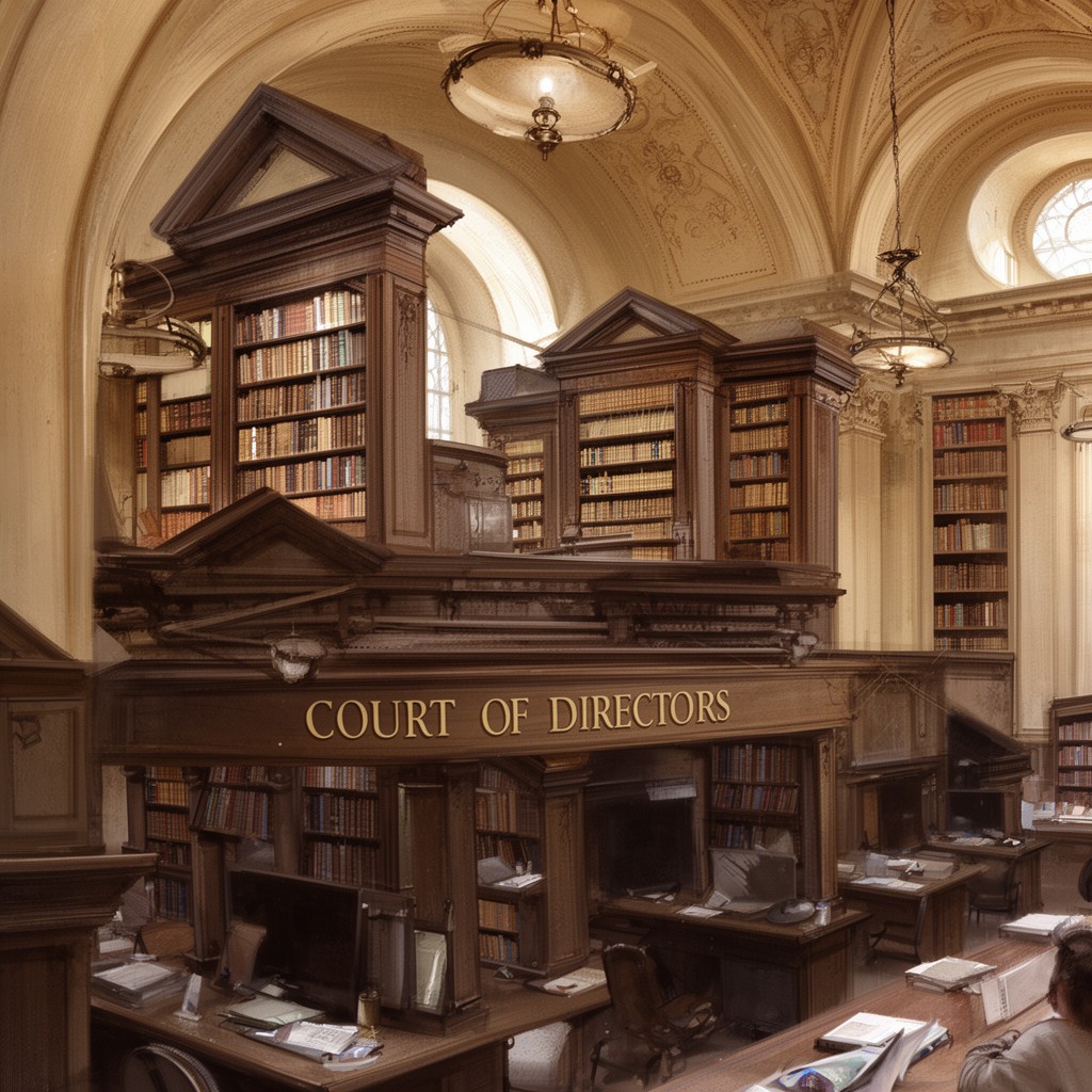 AI-generated illustration of Court of Directors