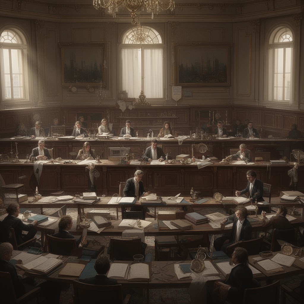 AI-generated illustration of Court of Proprietors