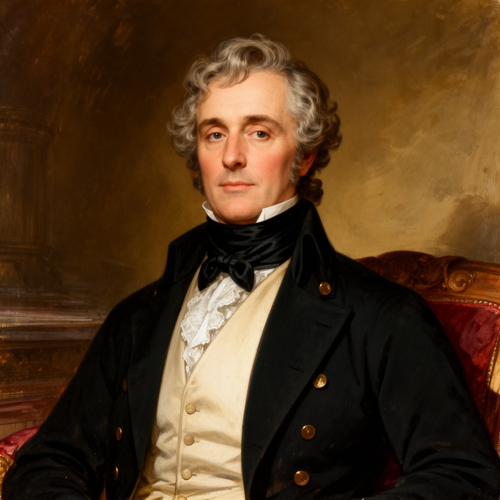 AI-generated illustration of Warren Hastings