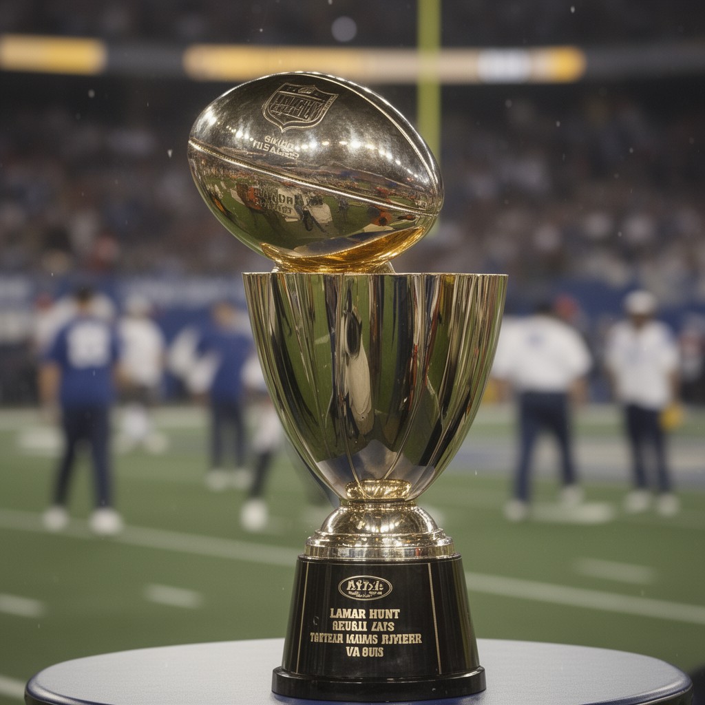 AI-generated illustration of Lamar Hunt Trophy