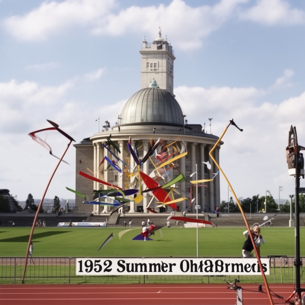 AI-generated illustration of 1952 Summer Olympics