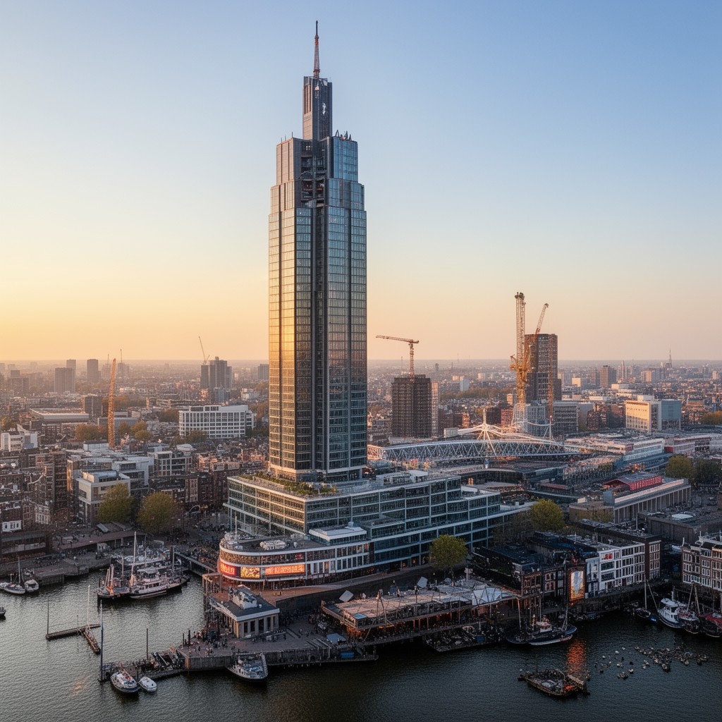 AI-generated illustration of Shell Tower