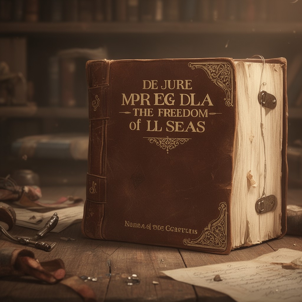AI-generated illustration of De jure praedae