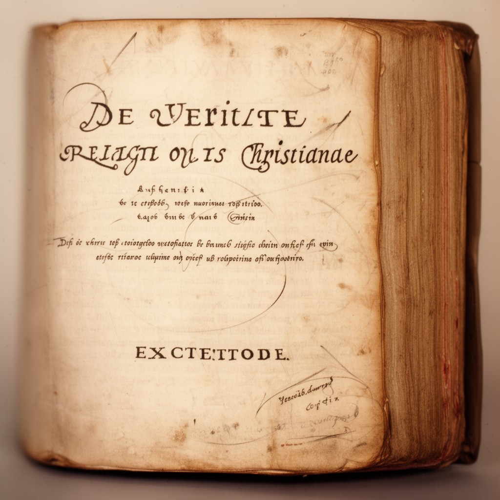 AI-generated illustration of De veritate religionis Christianae