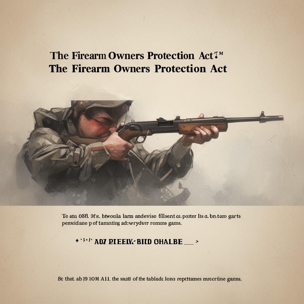AI-generated illustration of Firearm Owners Protection Act
