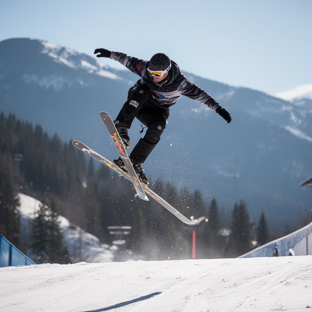 AI-generated illustration of Jonny Moseley
