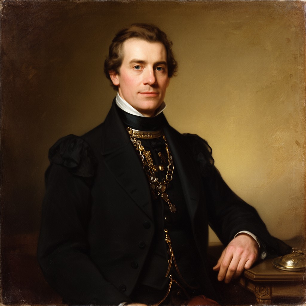 AI-generated illustration of David Carnegie, 1st Earl of Southesk