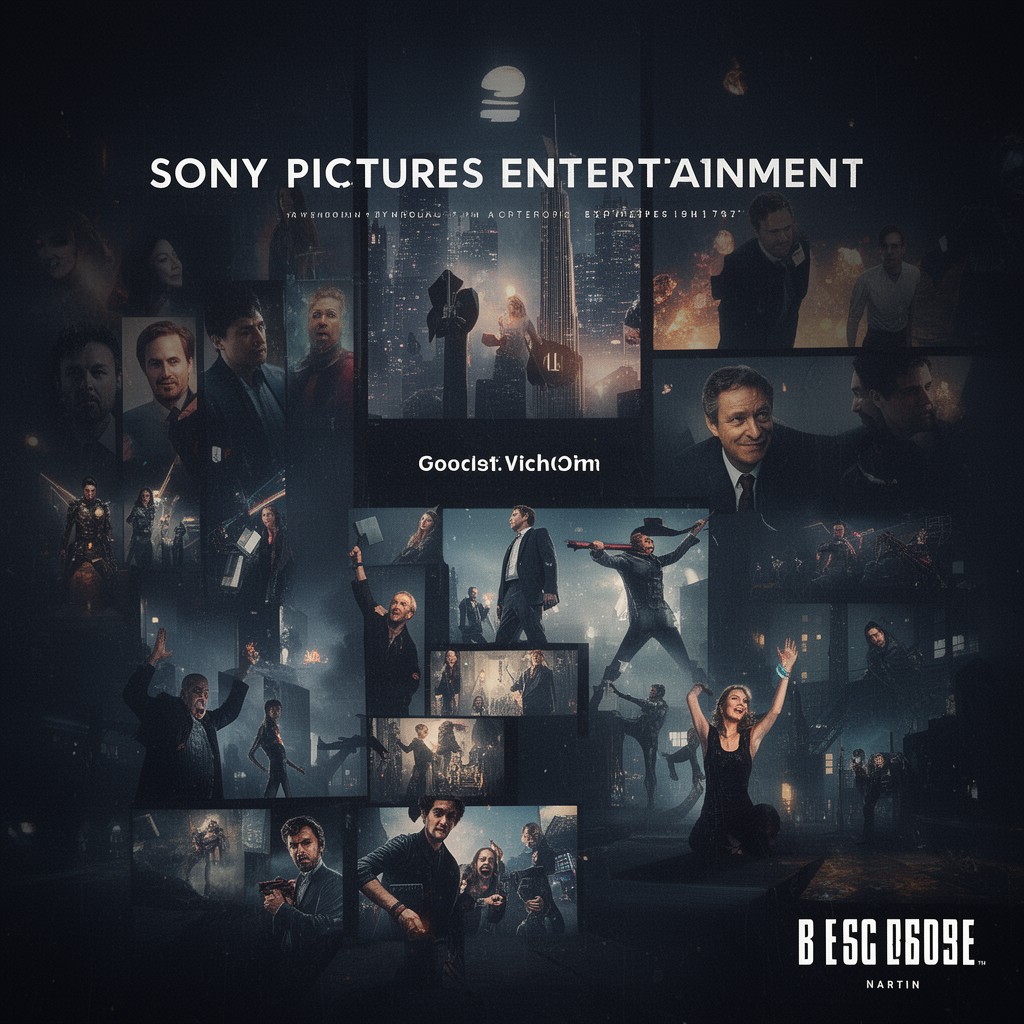 AI-generated illustration of Sony Pictures Entertainment