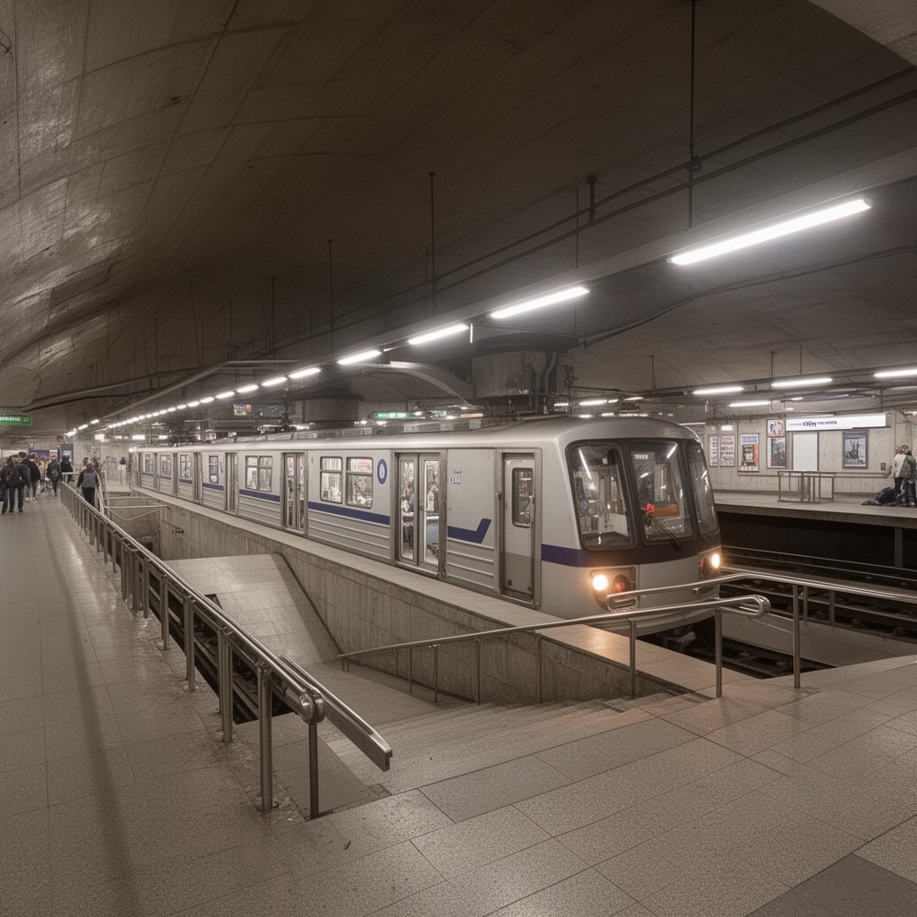 AI-generated illustration of Filevskaya Line