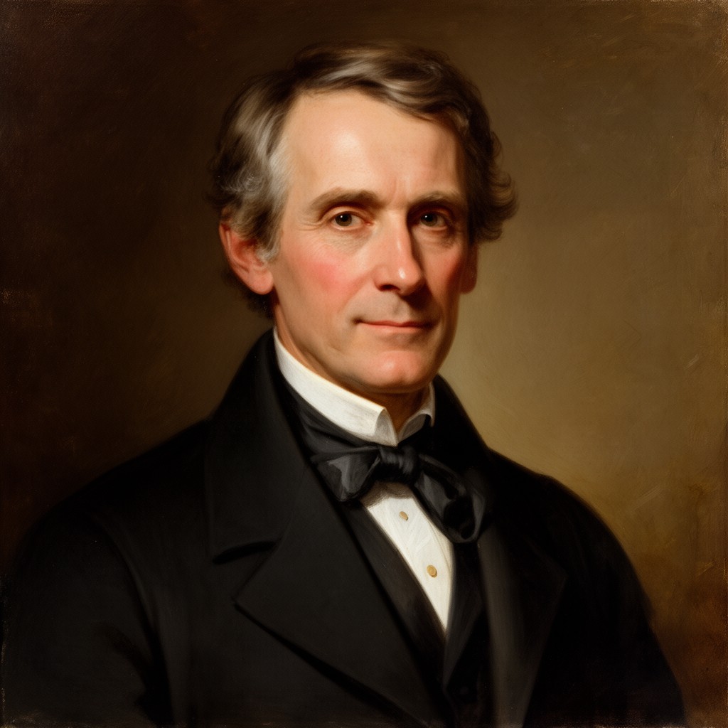 AI-generated illustration of John C. Calhoun
