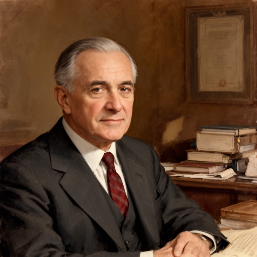 AI-generated illustration of Erwin N. Griswold