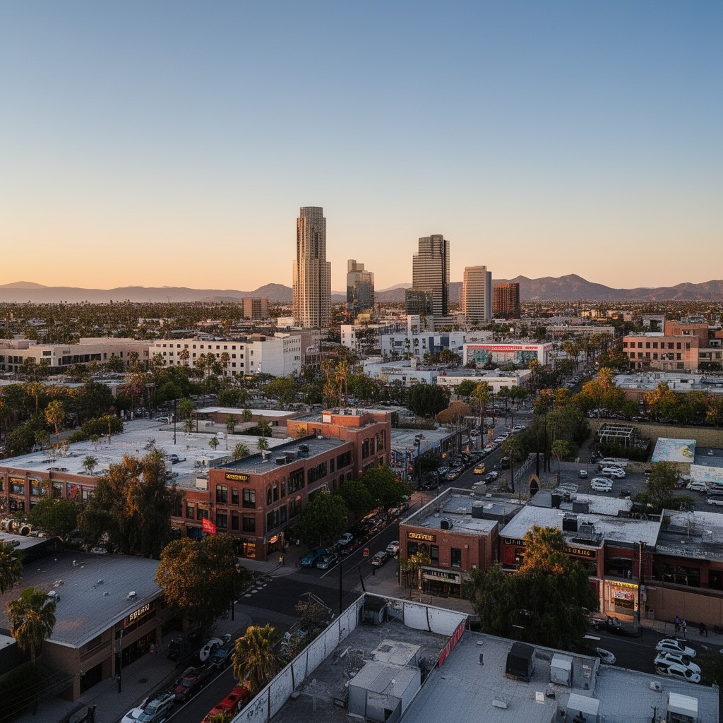 AI-generated illustration of Tempe