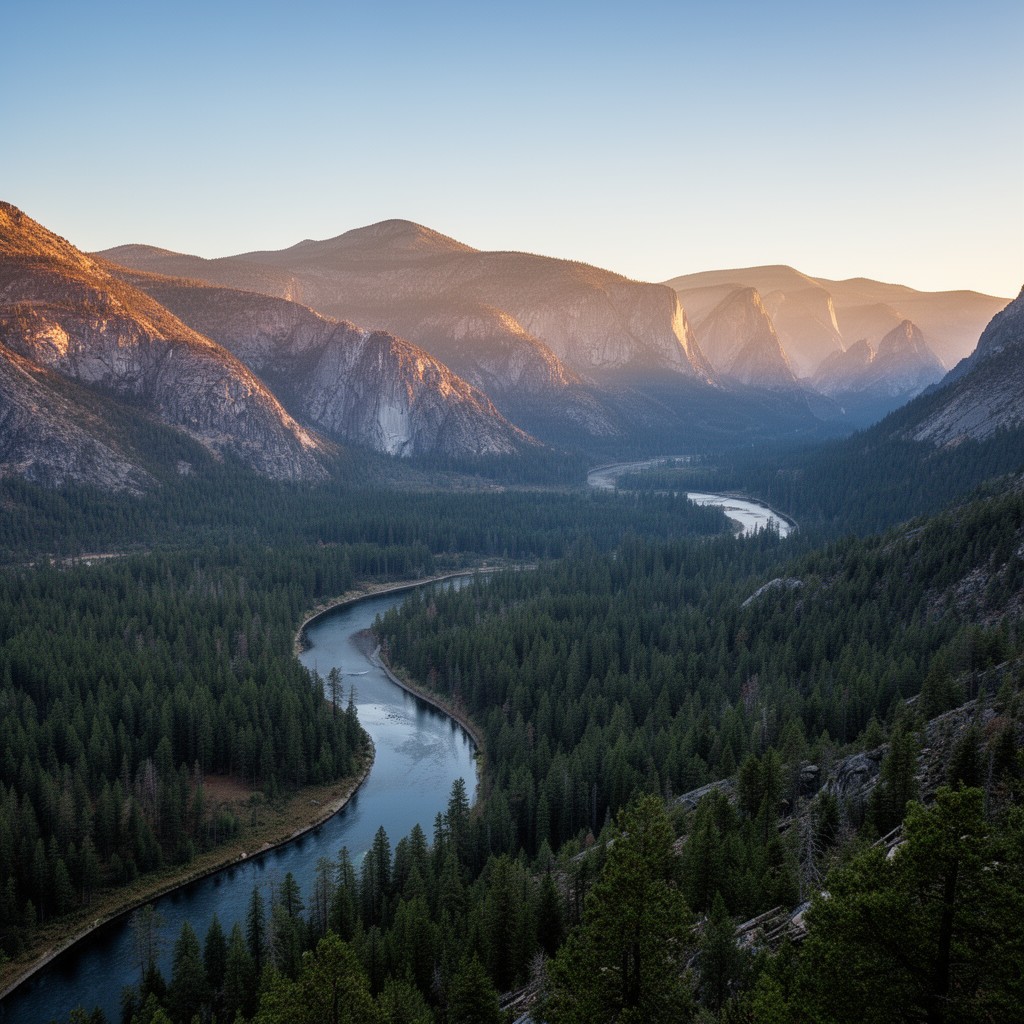 AI-generated illustration of Tuolumne County