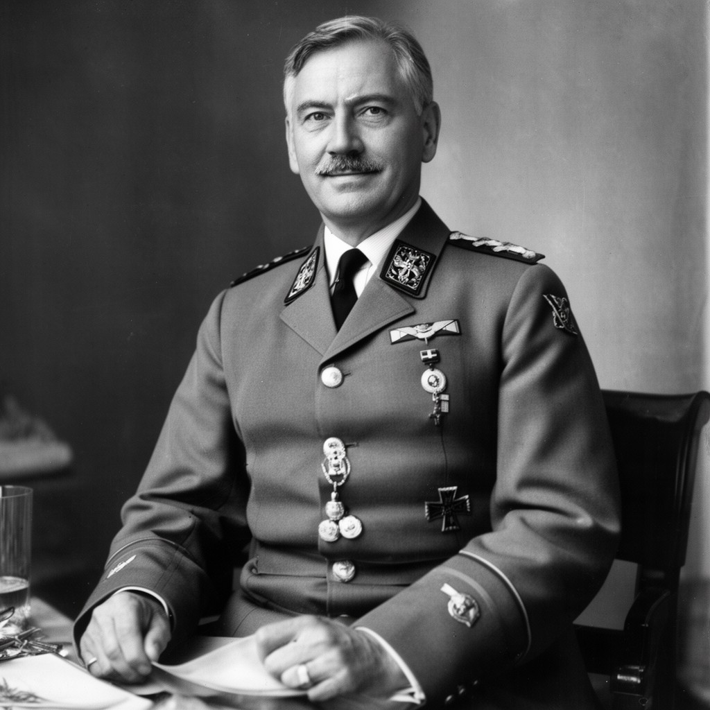 AI-generated illustration of Maximilian von Weichs