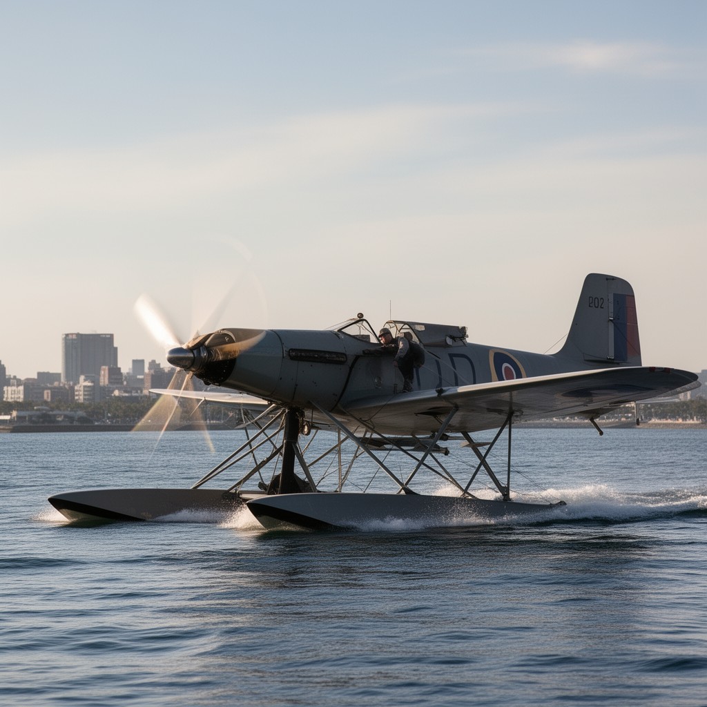AI-generated illustration of Supermarine S.6