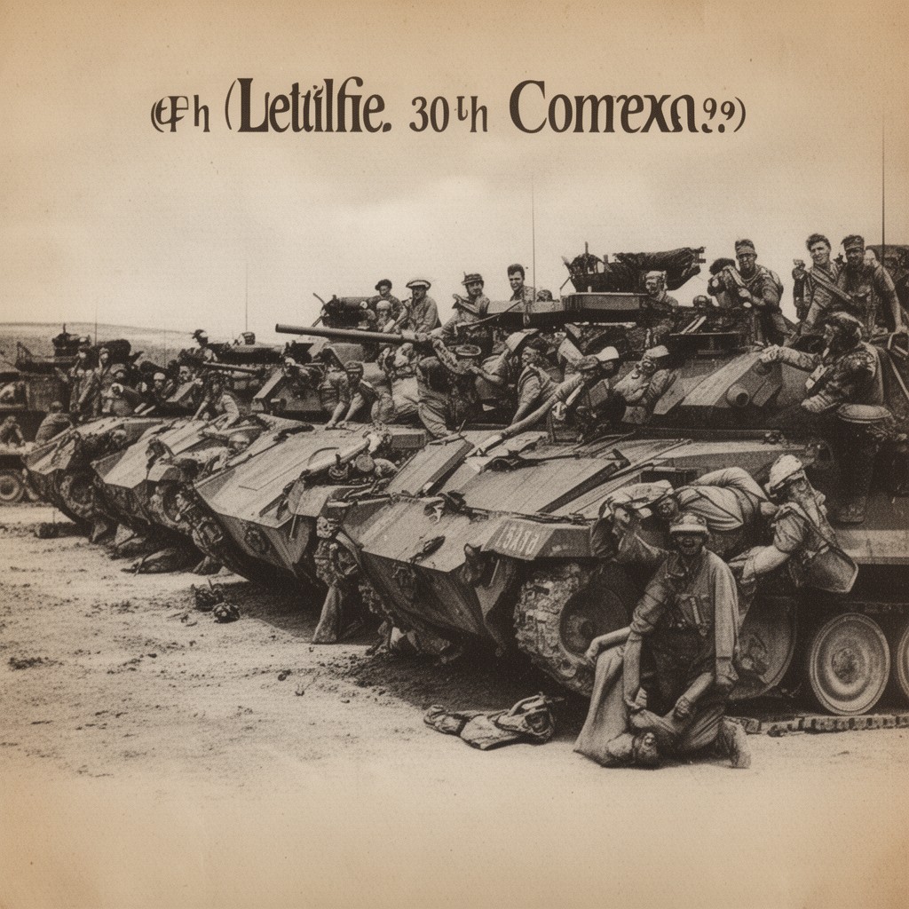 AI-generated illustration of 30th Corps