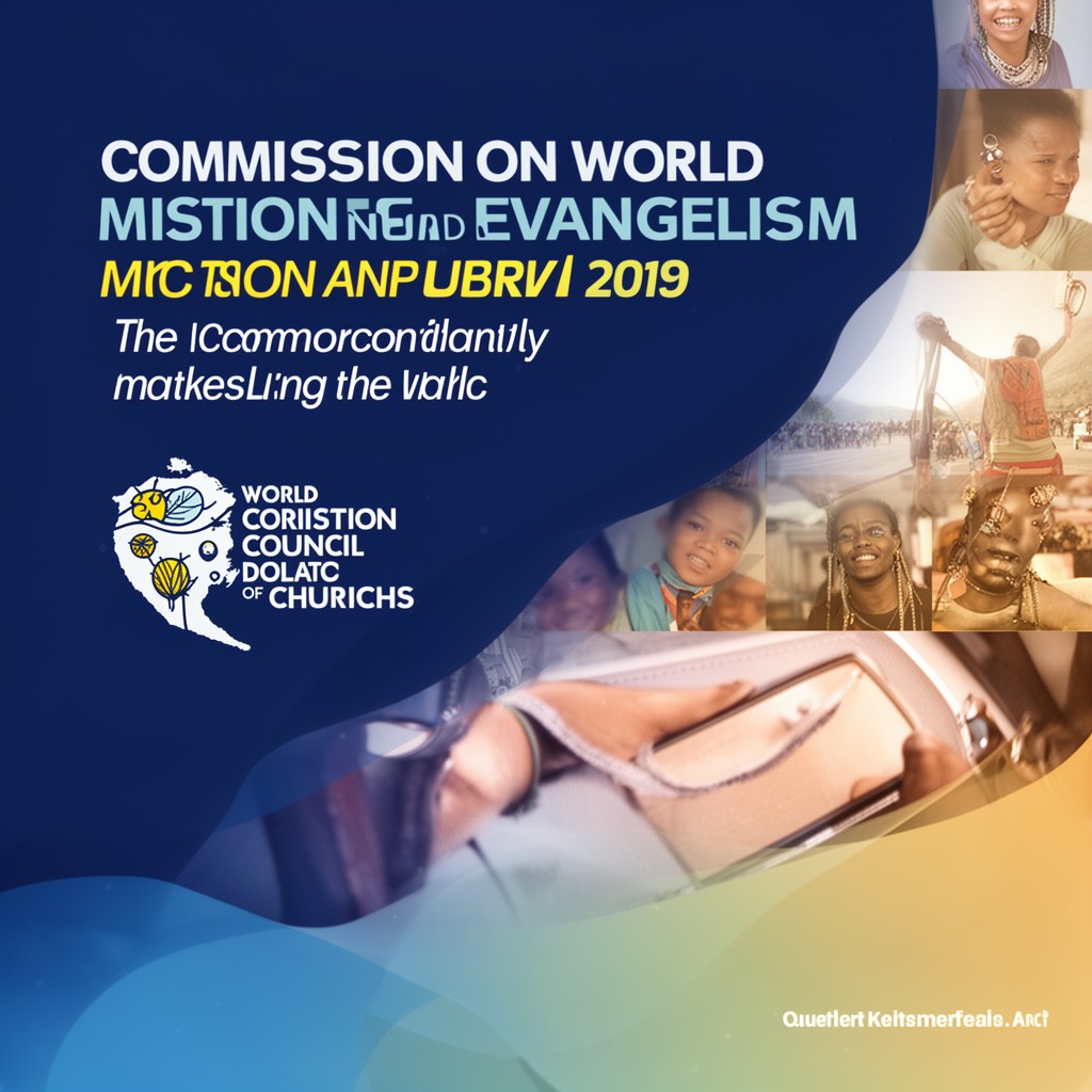 AI-generated illustration of Commission on World Mission and Evangelism