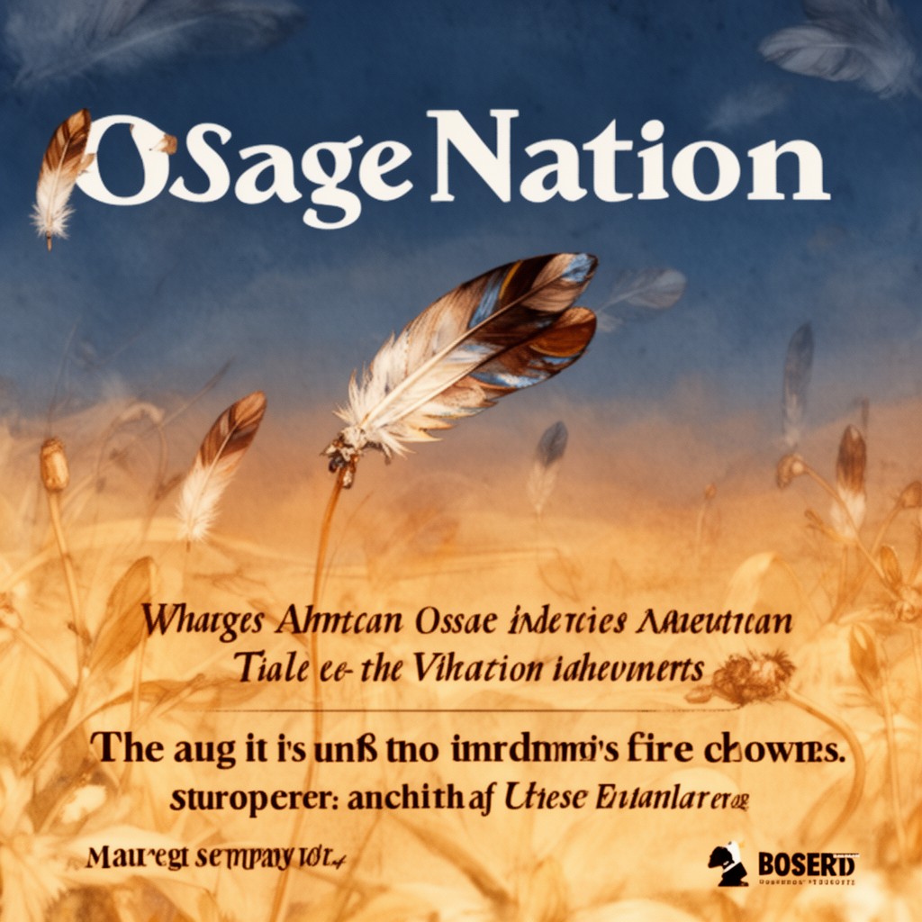 AI-generated illustration of Osage Nation