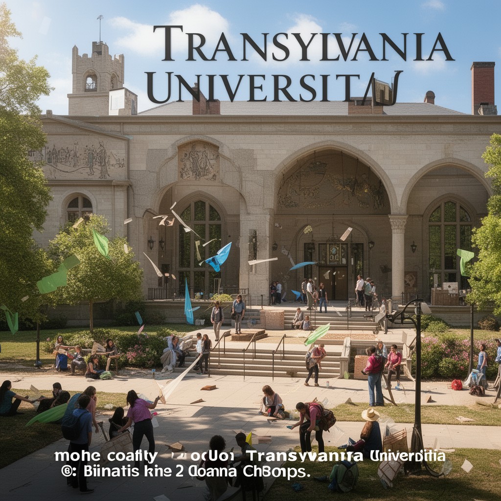AI-generated illustration of Transylvania University