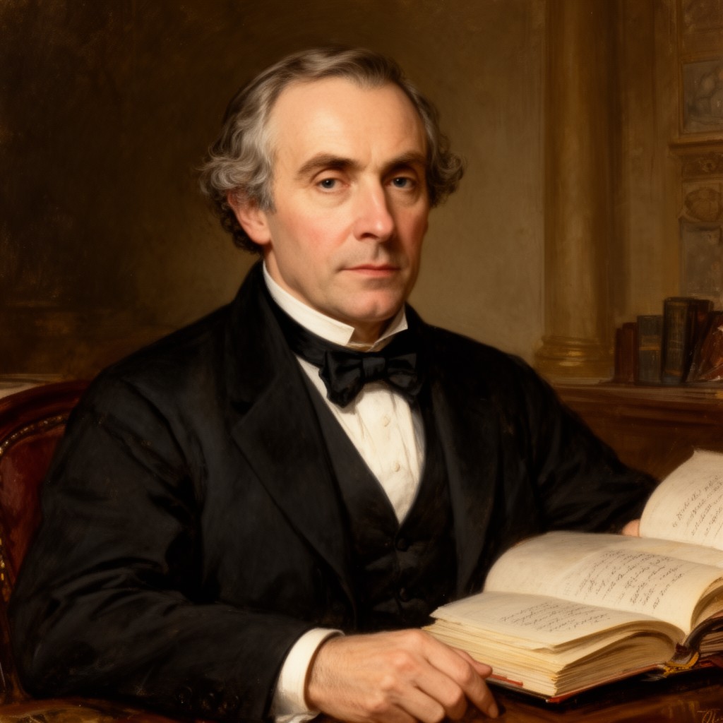 AI-generated illustration of Samuel Nelson