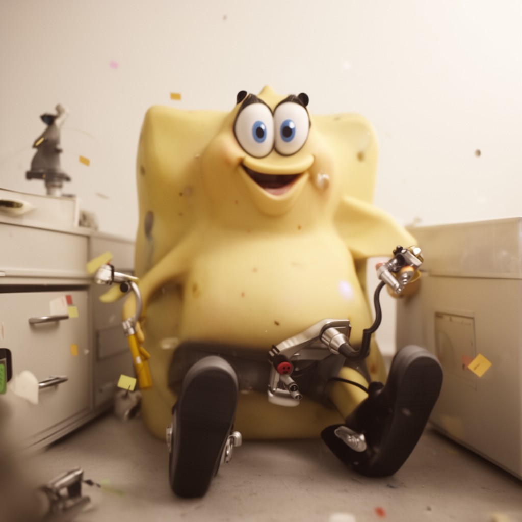 AI-generated illustration of Patrick