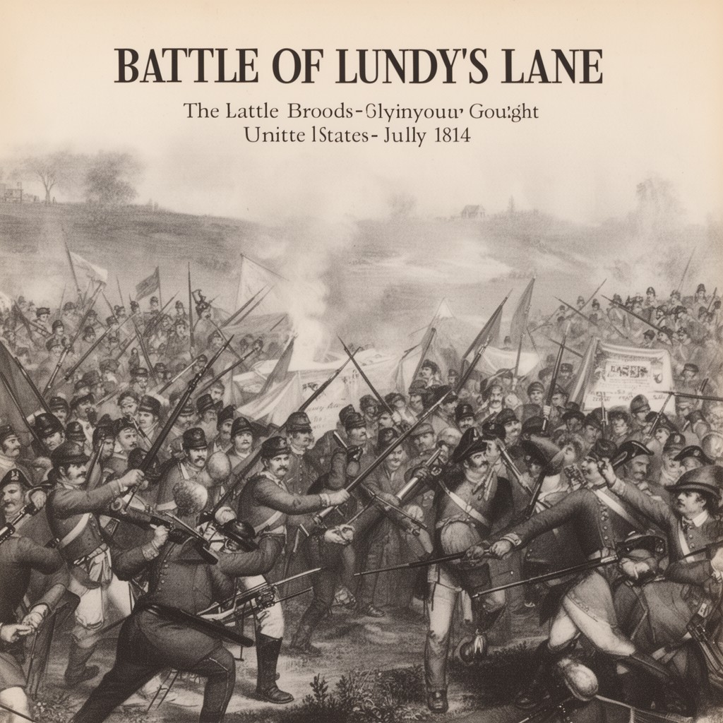 AI-generated illustration of Battle of Lundy’s Lane